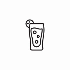 drink soda icon sign vector