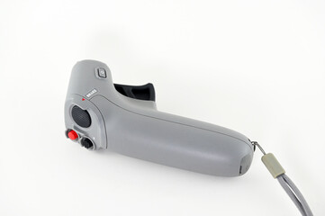 FPV drone glasses and joystick controller