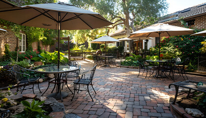 Obraz premium Garden patio