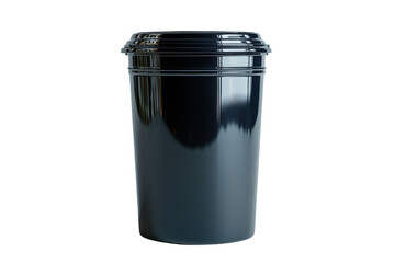 Sensor Trash Can isolated on transparent background, png file, no background png file