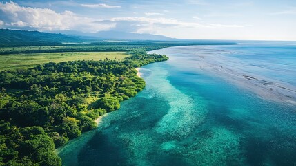 An eco-friendly tourism initiative, promoting low-impact travel options and conservation efforts in natural areas.