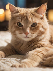 Naklejka premium portrait of a cat