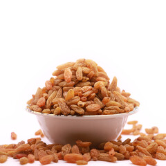 bowl of dried grapes