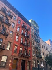 Fototapeta premium Apartment Fire Escape