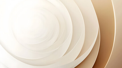 Obraz premium Swirling Layers of Soft Hues Create an Ethereal Background in a Calming Half Circle Design
