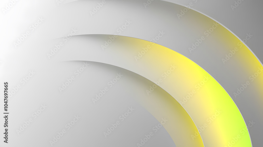 Poster a soft gradient canvas with gentle curves displaying a blend of muted shades and vibrant hues