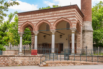Burmese Masjid (Burmalı Masjid Mosque) located in the outer courtyard of Şehzade Mosque in...
