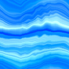 Modern summer striped blur wash seamless pattern background for trendy beach wear and coastal living designs. Repeatable alcohol ink bleed effect in blue white indigo colors