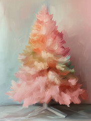 
drawing christmas tree props