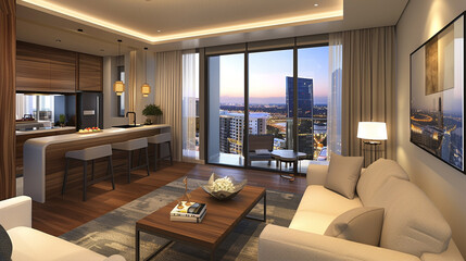 Modern Minimalist Apartment