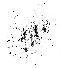 The effect of shabby grunge style. Black and white speckled background.