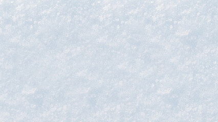 Obraz premium Snowy field on a sunny day. Winter and frost. Snow texture.