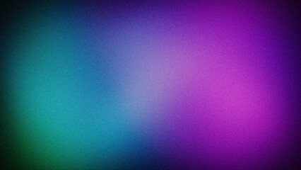 Abstract gradient with soft transitions of teal, blue, and purple hues, featuring a grainy texture. Ideal for backgrounds, wallpapers, and creative digital designs
