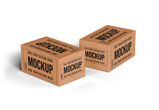 Boxes Mockup