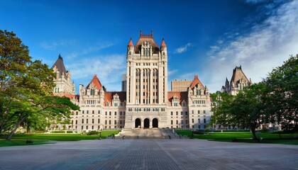 albany new york usa at the new york state capitol