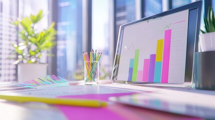 The blockchain financial report showcases banking impact in detail, demonstrates professional analysis, has a close-up, uses modern technology, and is of a high resolution