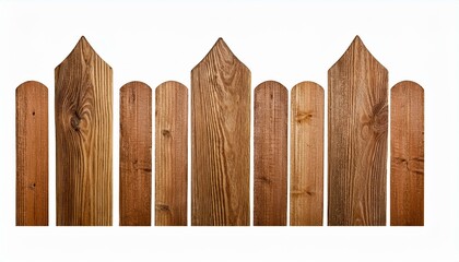 garden wooden fence panels cutout