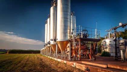 Obraz premium home sodamaking soda production distillery process