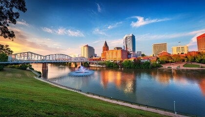 knoxville tennessee usa downtown at world s fair park