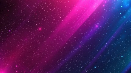 Colorful cosmic background showcasing vibrant galaxies and twinkling stars during a nighttime sky