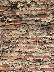 Textured Brick Wall