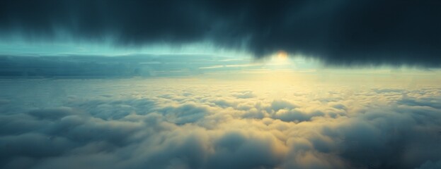 blue sky and clouds