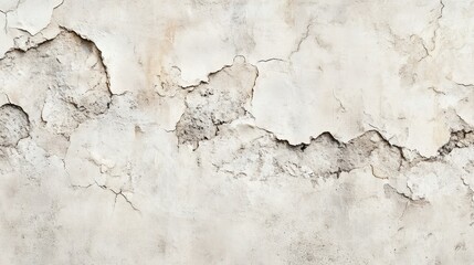 Naklejka premium A wall with cracks and holes in it