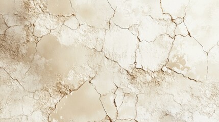 A wall with cracks and holes in it