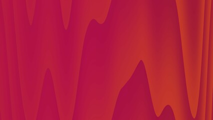 Abstract pink and orange background with flowing lines