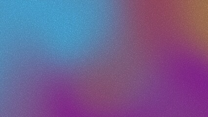 Abstract colorful blurred background with blue, purple and orange hues.