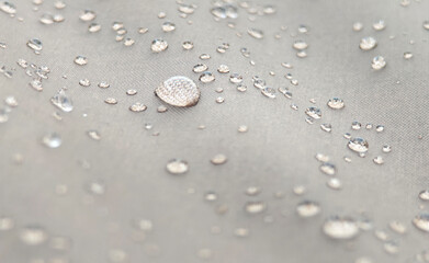 Wet Tarp in Rainy Weather