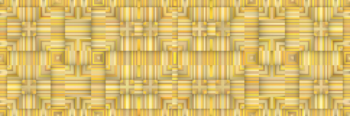 Golden Labyrinth. Vector background