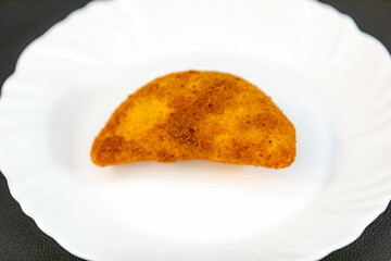 Traditional snack known as risoles, stuffed with minced meat and fried
