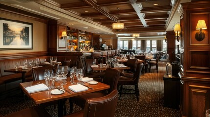 Warm and Inviting Restaurant Interior Design