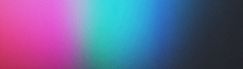 Fototapeta premium Abstract gradient background with pink, teal, and black transition