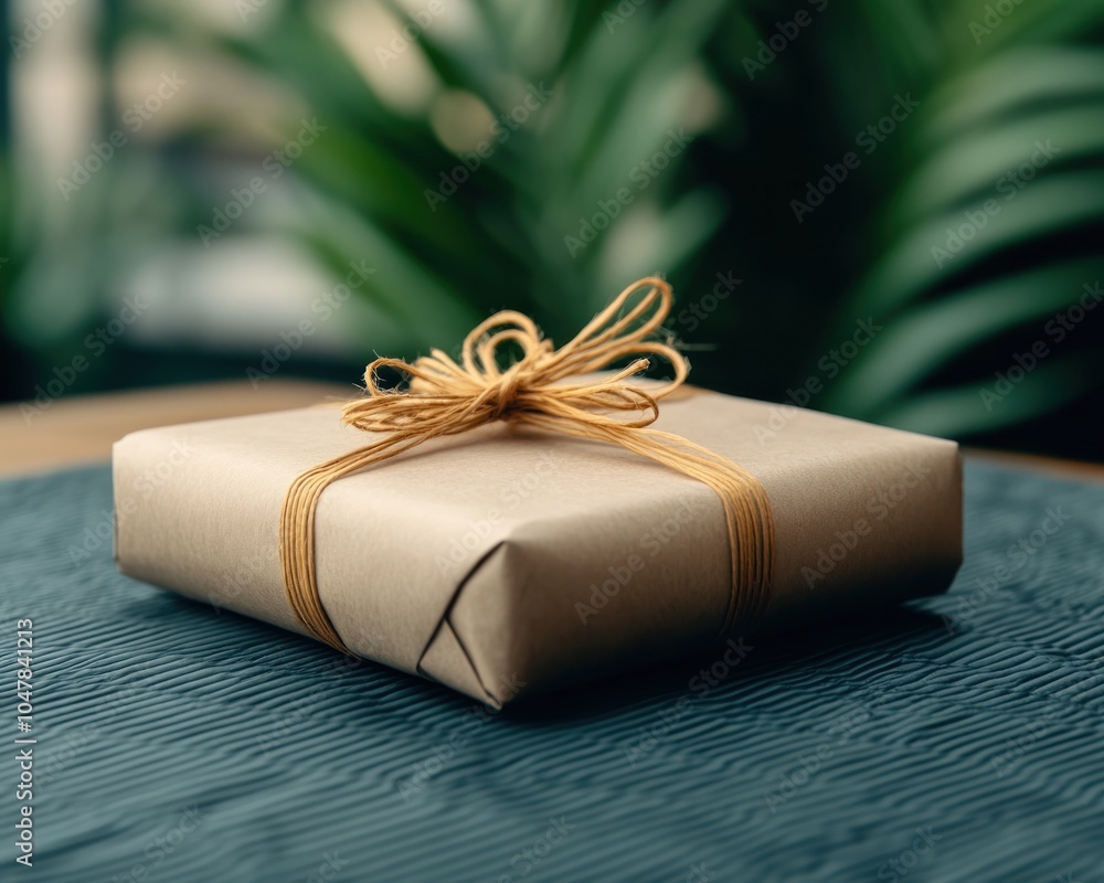 Poster elegant gift wrapping with soft tissue paper adding texture and refinement to your presents discover