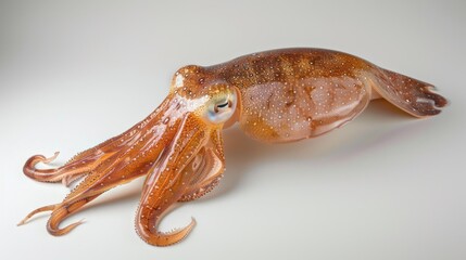 Obraz premium A Close-Up View of a Freshly Caught Squid