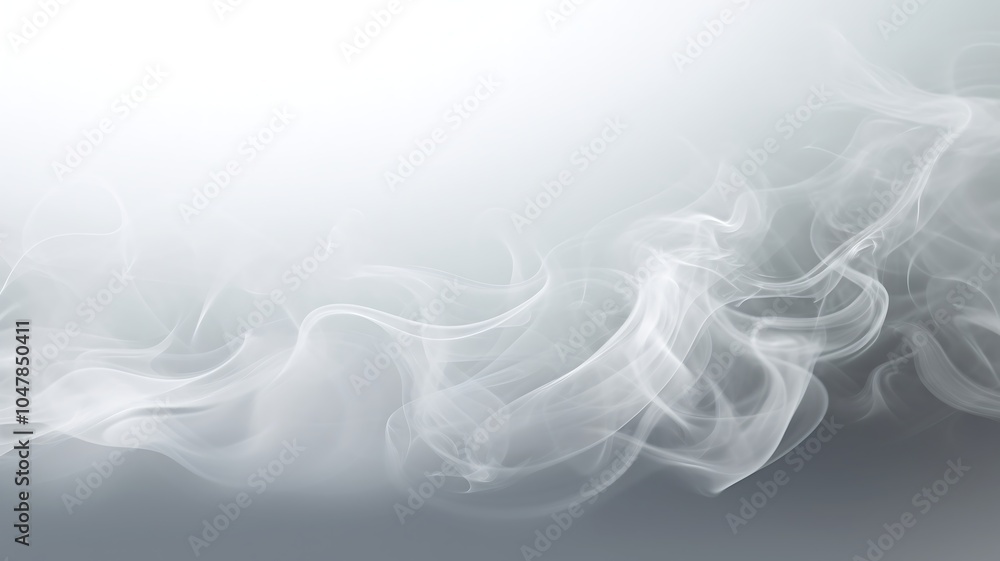 Wall mural smoky background, abstract white smoke background