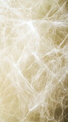 Fototapeta premium White Spider Web on Yellow Background, Abstract Image, Texture, Pattern Background, Wallpaper, Cover and Screen of Smartphone, PC, Laptop, 9:16 and 16:9 Format