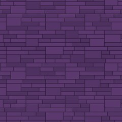 Perple brick wall
