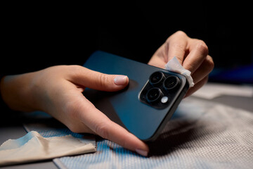 Clean your smartphone camera lens regularly for optimal clarity and high quality images