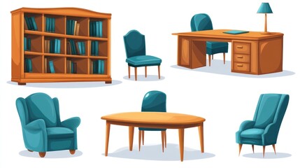 Cartoon Furniture Set