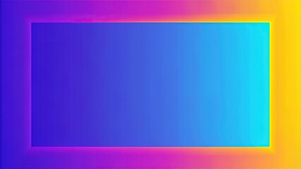 Obraz premium Symmetrical purple blue yellow gradient rectangle gradient texture background