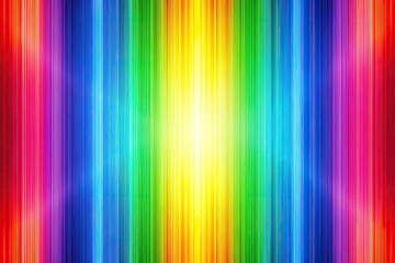 Symmetrical rainbow stripes abstract background