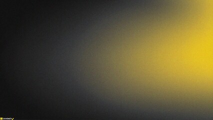 Yellow black grainy banner background noisy color gradient dark texture poster header cover backdrop design