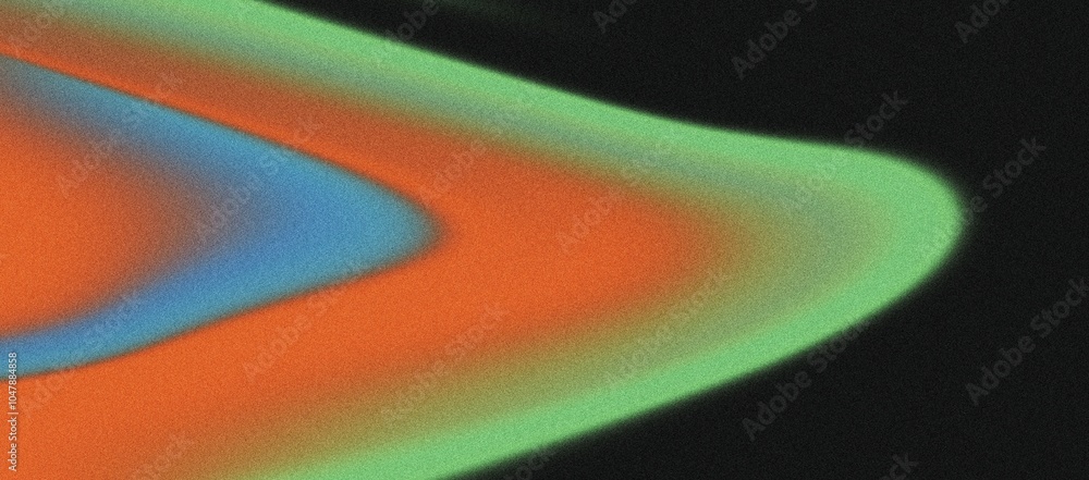 Poster abstract gradient texture with vibrant colors and grainy effect