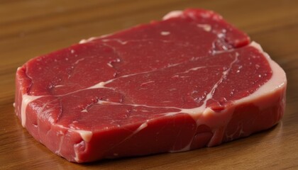  Juicy rare steak ready to be savored