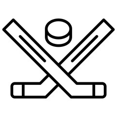 Ice Hockey Icon