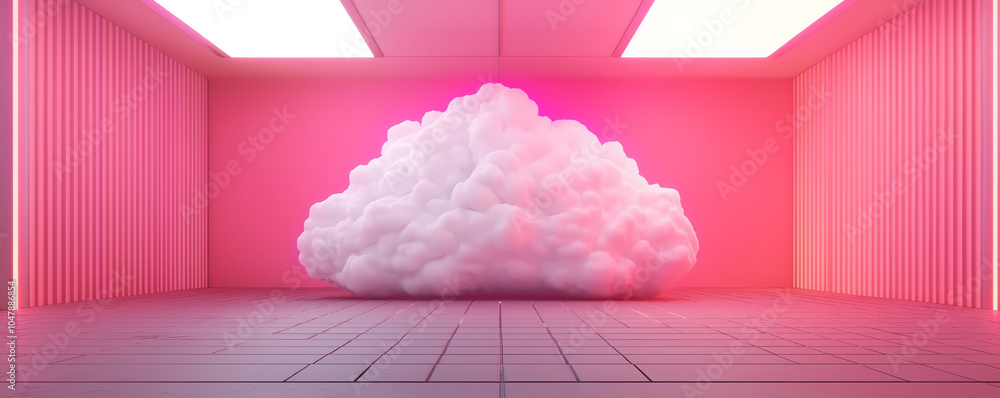 Aufkleber digital network, serverless cloud processing, multicloud holographic display