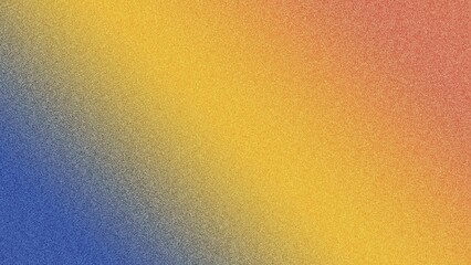 Beautiful Brown, Yellow, and Blue Gradient Background with Subtle Noise Effect – Ideal for Content, Design Projects, and Social Media Posts to Add Warmth and Depth